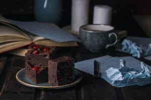 ВКУСНИ РЕЦЕПТИ, Брауни с червено цвекло и вишни
