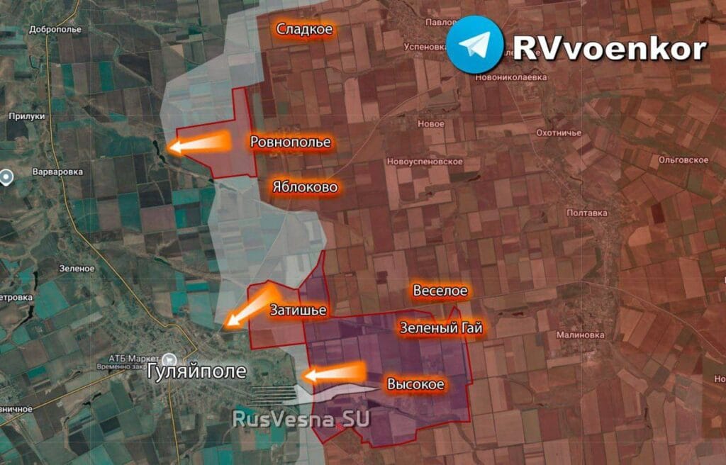 Войската игнорира заповедите, изоставя окопите при Гуляйполе