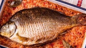 ВКУСНИ РЕЦЕПТИ, Пълнен шаран за Никулден