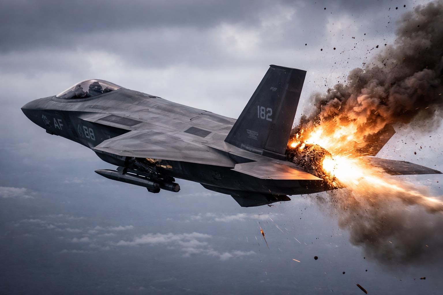 Розовите сънища за невидимия F-35 рухнаха от небето над Иран! Техеран свали гордостта на САЩ
