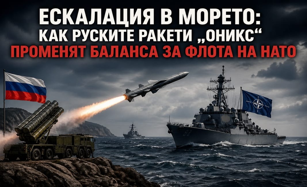 Ескалация в морето: Как руските ракети „Оникс“ променят баланса за флота на НАТО