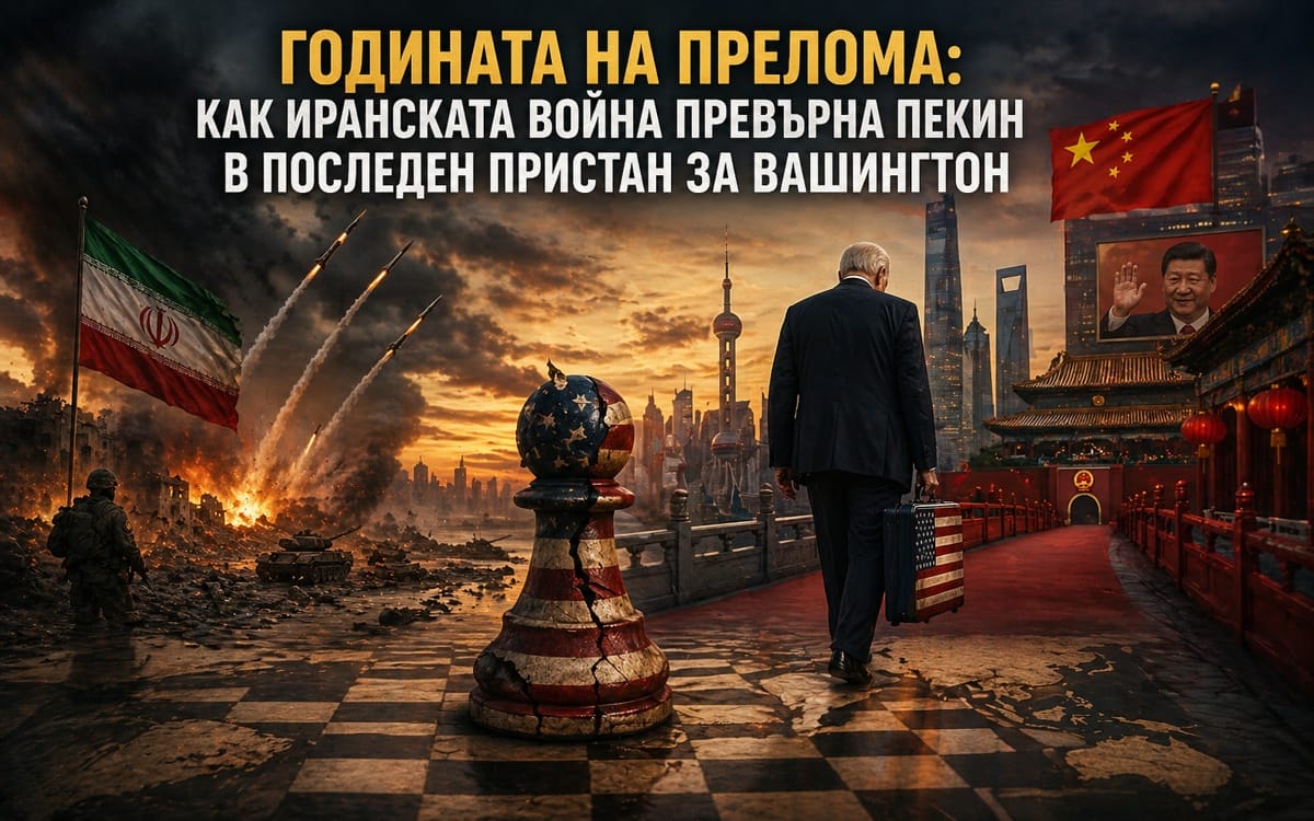 Годината на прелома: Как Иранската война превърна Пекин в последен пристан за Вашингтон
