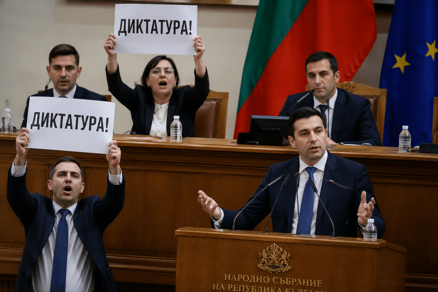 Прогресивна България иска по - стегнат режим на работа, на опозицията не и харесва и заговори за „диктатура“