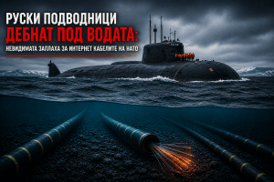 Руски подводници дебнат: невидимата заплаха за интернет кабелите на НАТО