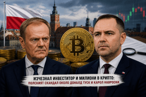 Скандал с изчезнал инвеститор и милиони в криптовалута разтърсва Полша и политическите елити