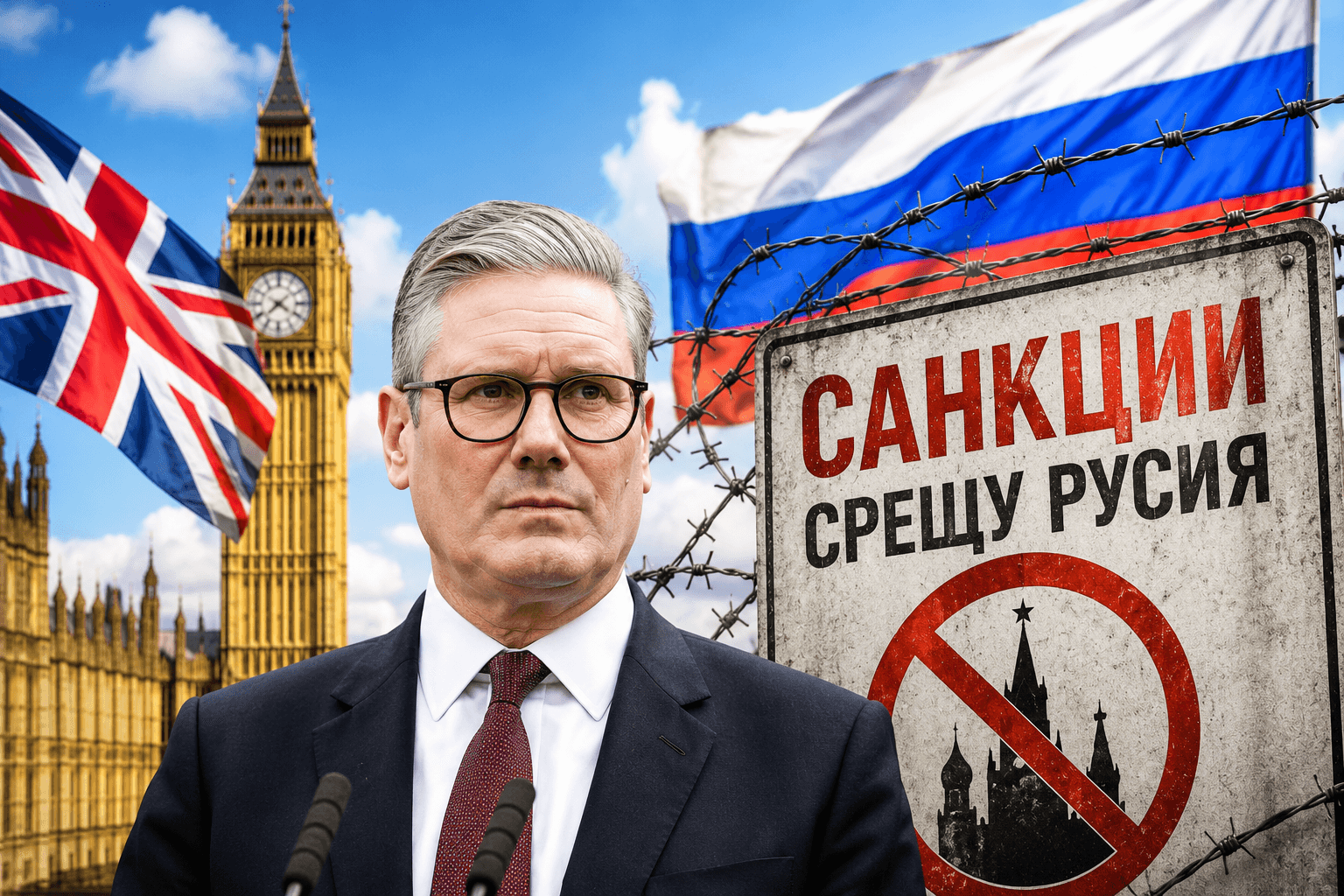 Киър Стармър под натиск заради идеи за облекчаване на санкциите срещу Русия