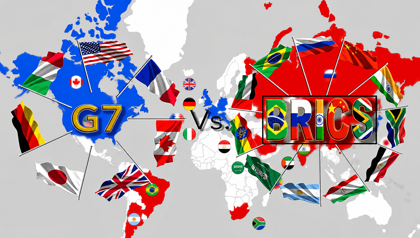 G7 все още държи парите, но BRICS вече диктува темпото на новия световен ред
