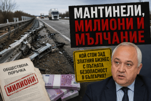 Мантинелите на смъртта: Демерджиев взриви схемата – две фирми, един бивш премиер и милиони от кръвта на пътя