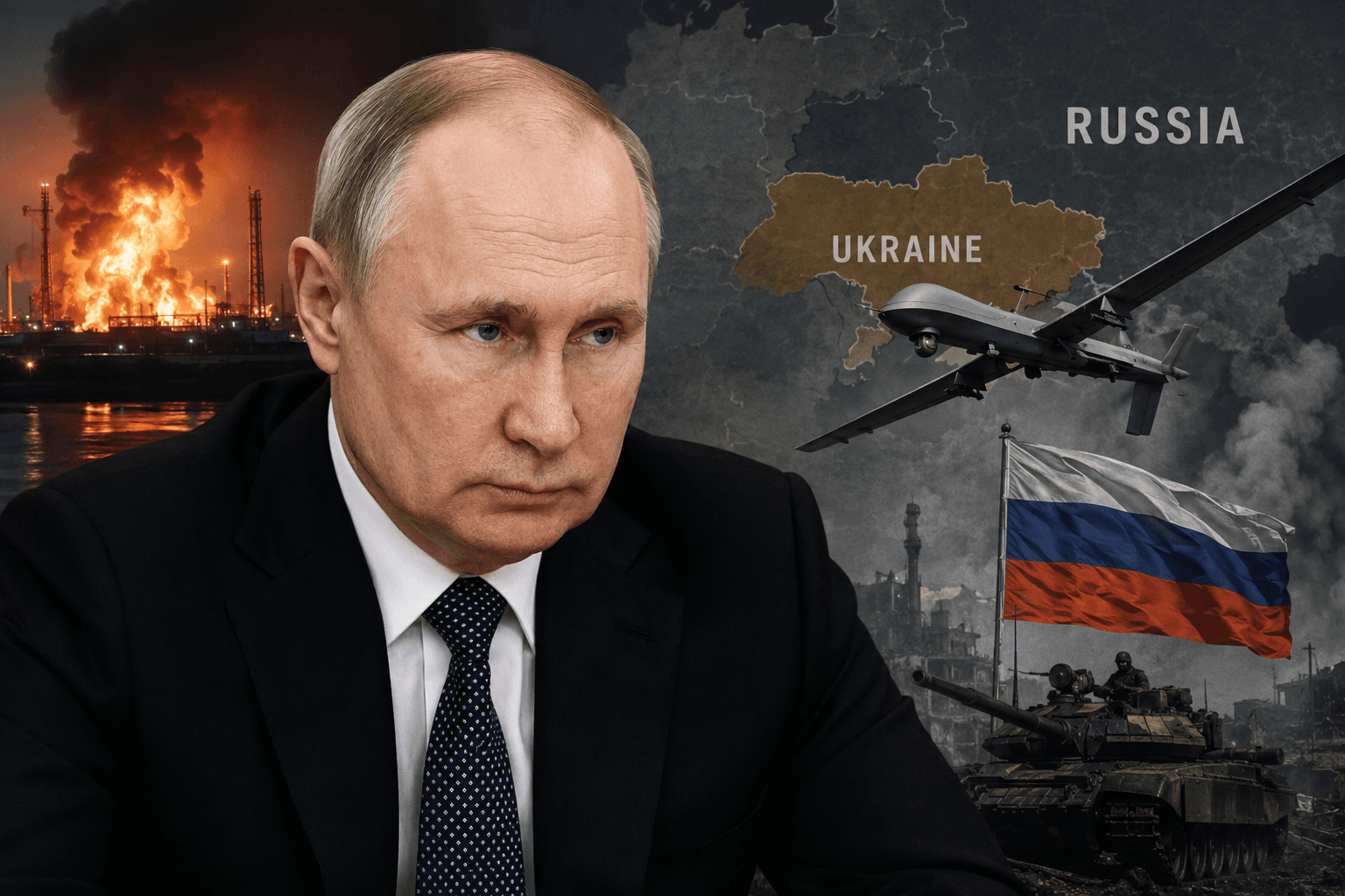 Путин между войната, дроновете и дипломацията: Кремъл влиза в нова фаза на геополитическо противопоставяне