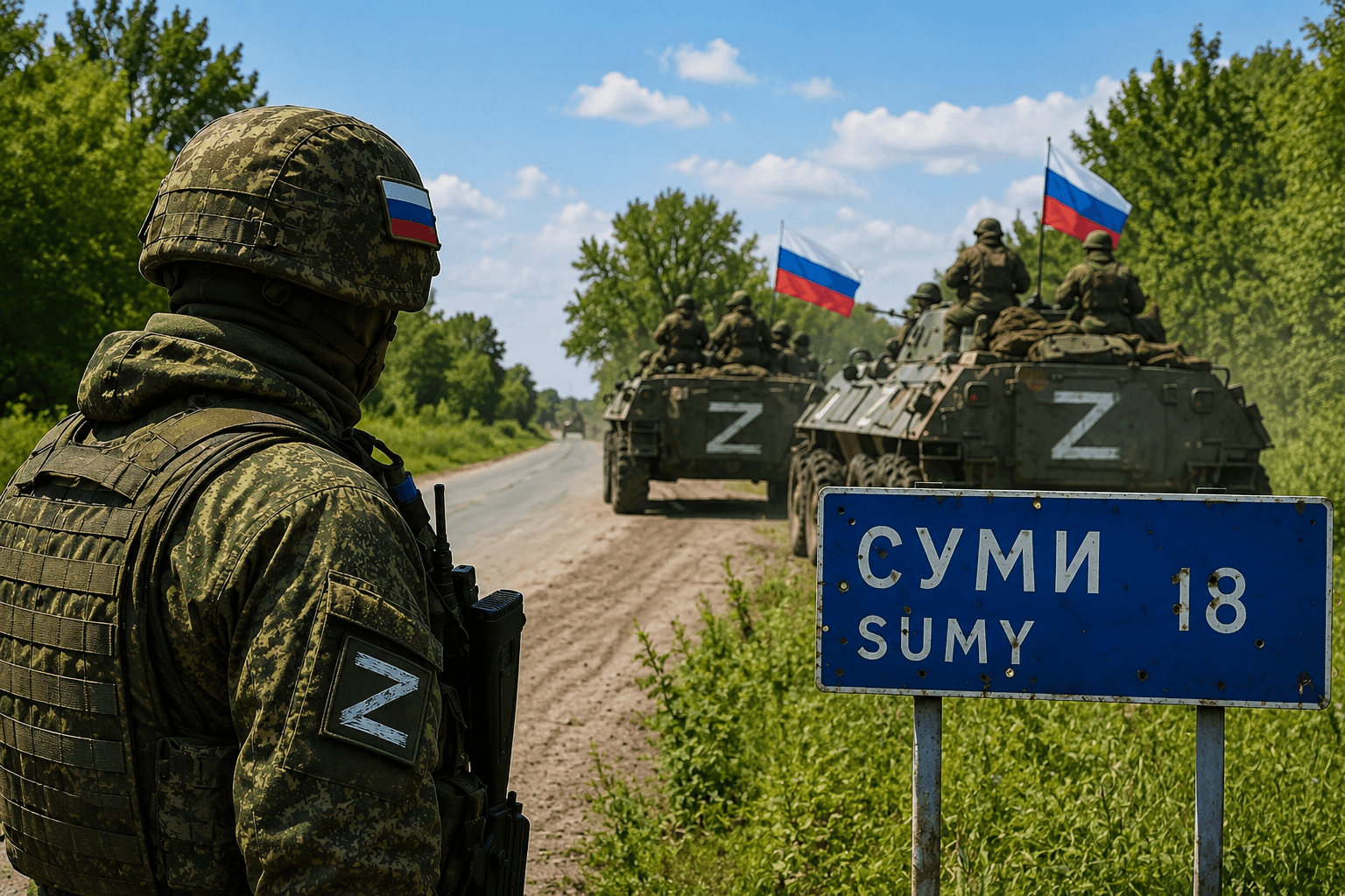 Северният фронт пламна: Руският натиск при Суми разтърси отбраната на Киев, Чернигов вече е под заплаха