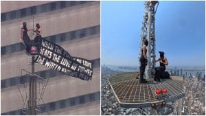 Любов над омразата: Годеж на върха на Empire State Building се превърна в символ на надеждата и завърши с арест