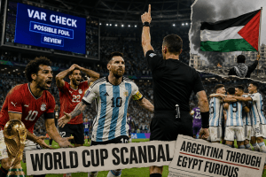 Световното първенство избухна: VAR скандал прати Аржентина напред, Египет беснее