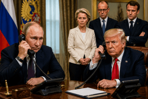 Вашингтон губи контрол: 85-мин. разговор между Тръмп и Путин разтърси Брюксел преди Анкара