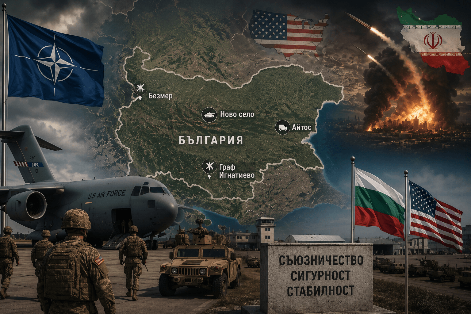 България във фокуса на Иран: Защо страната ни придоби стратегическо значение във войната