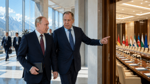 Девет срещи, един безмилостен залог: Путин превръща Бишкек в дипломатически команден център