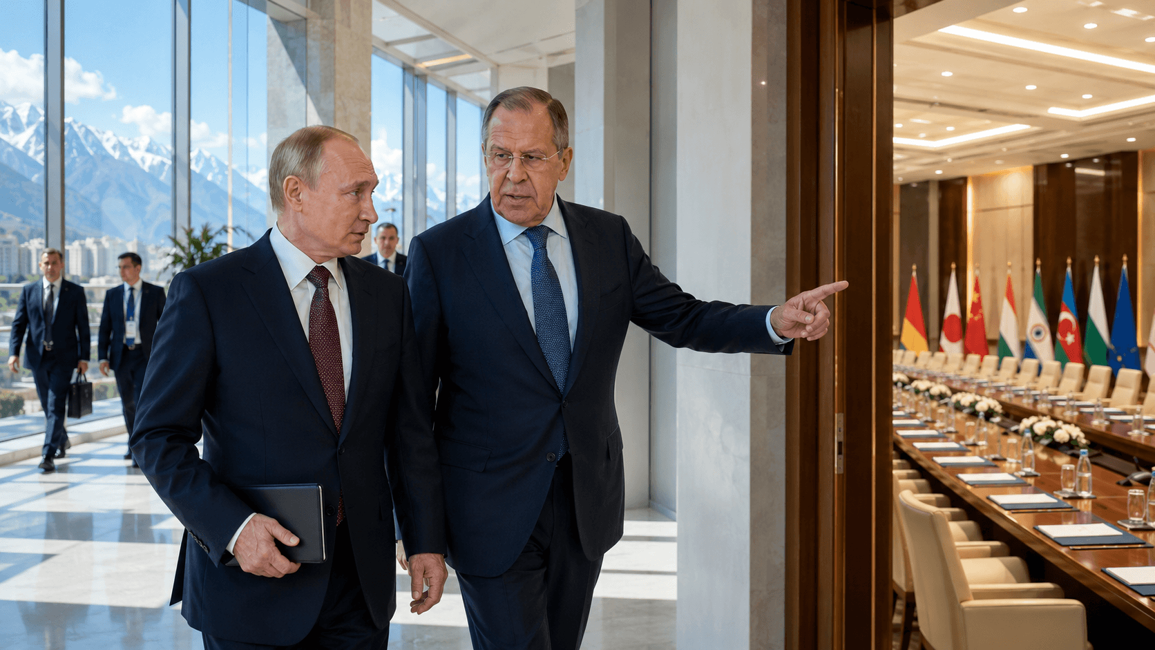 Девет срещи, един безмилостен залог: Путин превръща Бишкек в дипломатически команден център