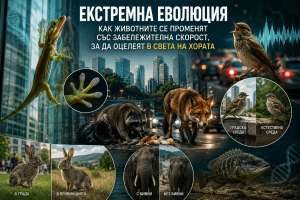 Екстремна еволюция: Как животните се променят със забележителна скорост, за да оцелеят в света на хората