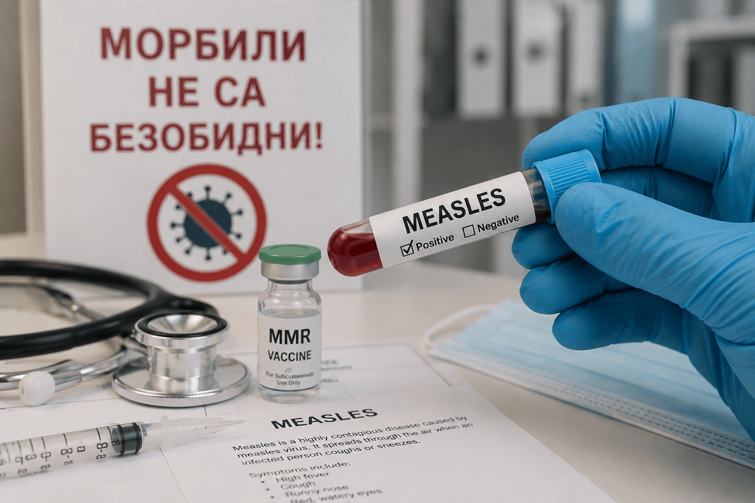 Морбили удари България: 541 случая срещу само 1 година по-рано, здравните власти предупреждават