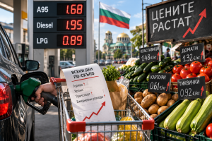 Ценовият натиск се връща: дизелът стигна 1,95 евро, зеленчуците отново тръгнаха нагоре