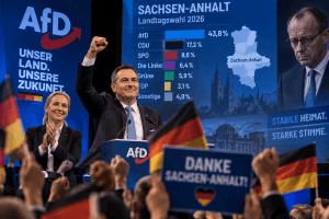 Германия се разтърси: AfD помете Мерц в Саксония-Анхалт и вече гледа към властта в Берлин