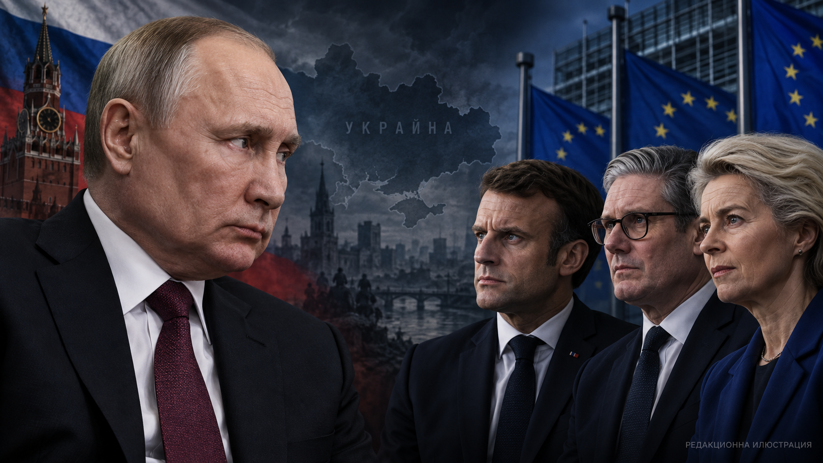 Путин постави Европа пред цената на войските в Украйна: гаранциите за Киев срещнаха руска червена линия