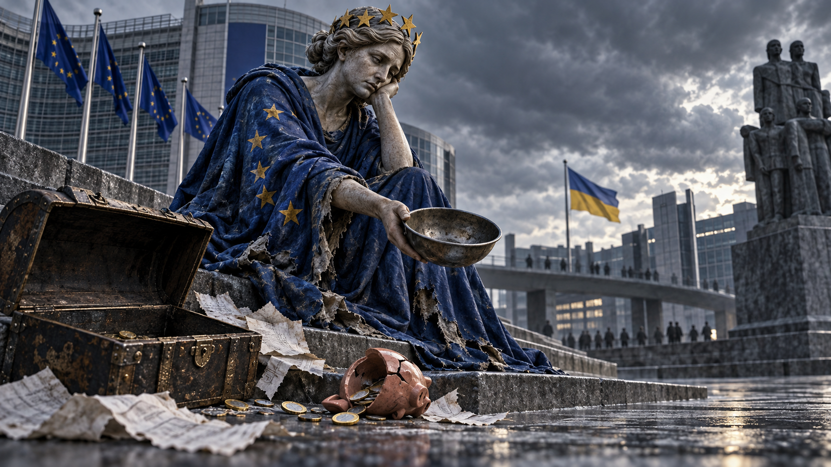 Сметката за Киев набъбва: Европа се изправя пред границата на военното финансиране