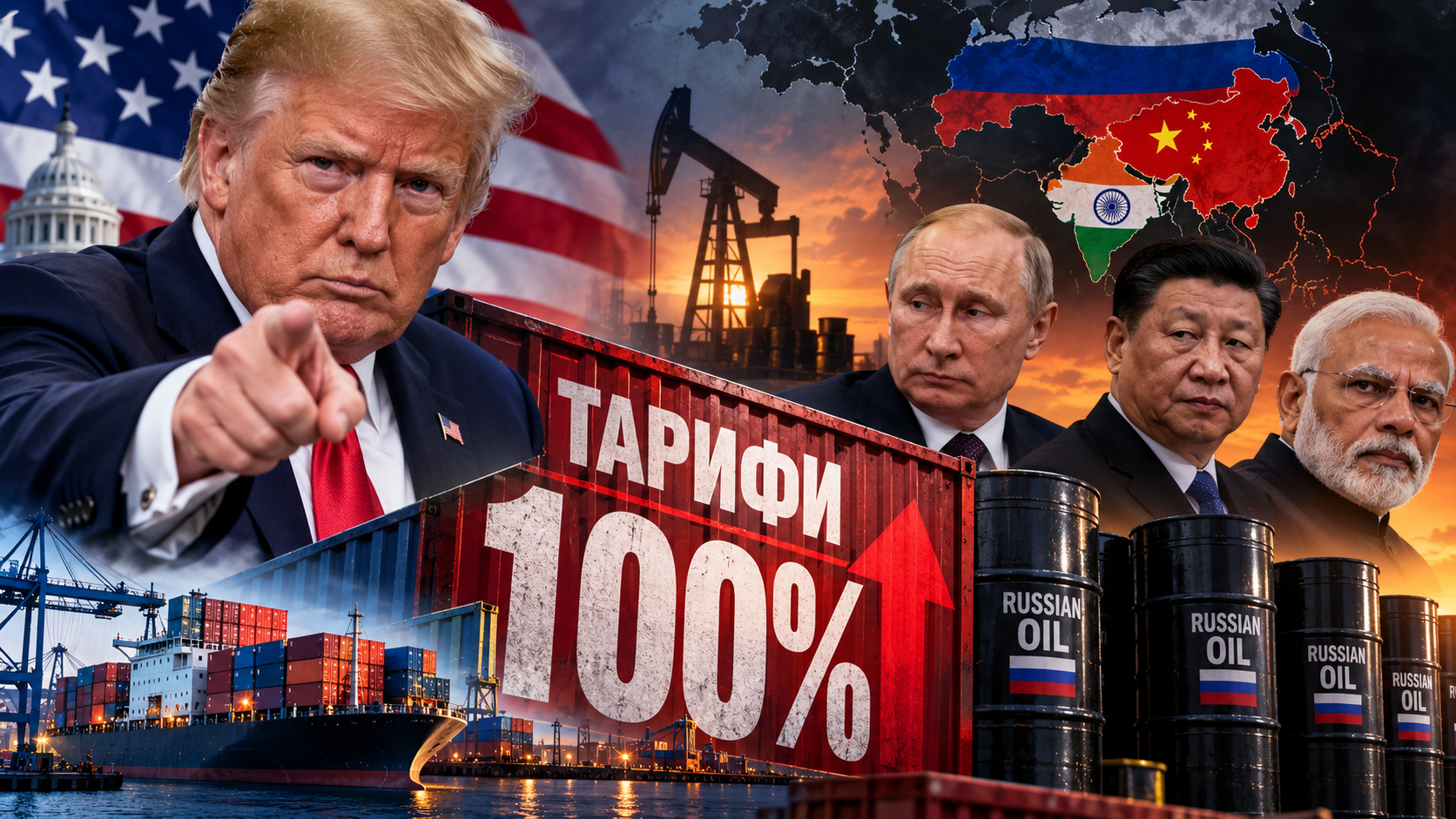 Тръмп с ново оръжие срещу Русия: мита до 100% могат да засегнат и големи търговски партньори на САЩ