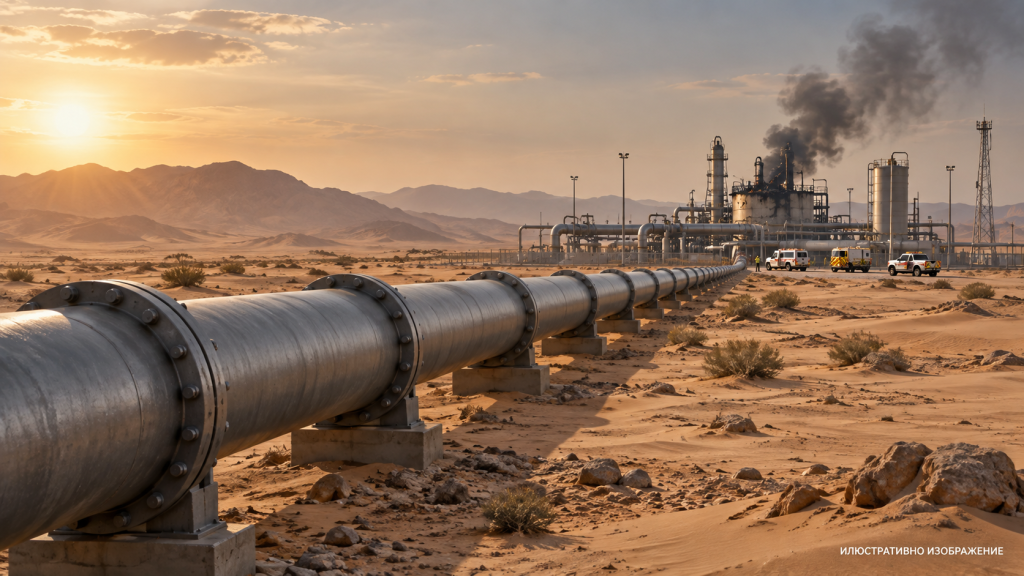 Удар по саудитския нефтен маршрут: „Изток–Запад“ спря, Рияд даде шанс на Багдад