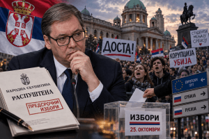 Вучич разпусна парламента: Сърбия влиза в изборна битка за властта след две години протести