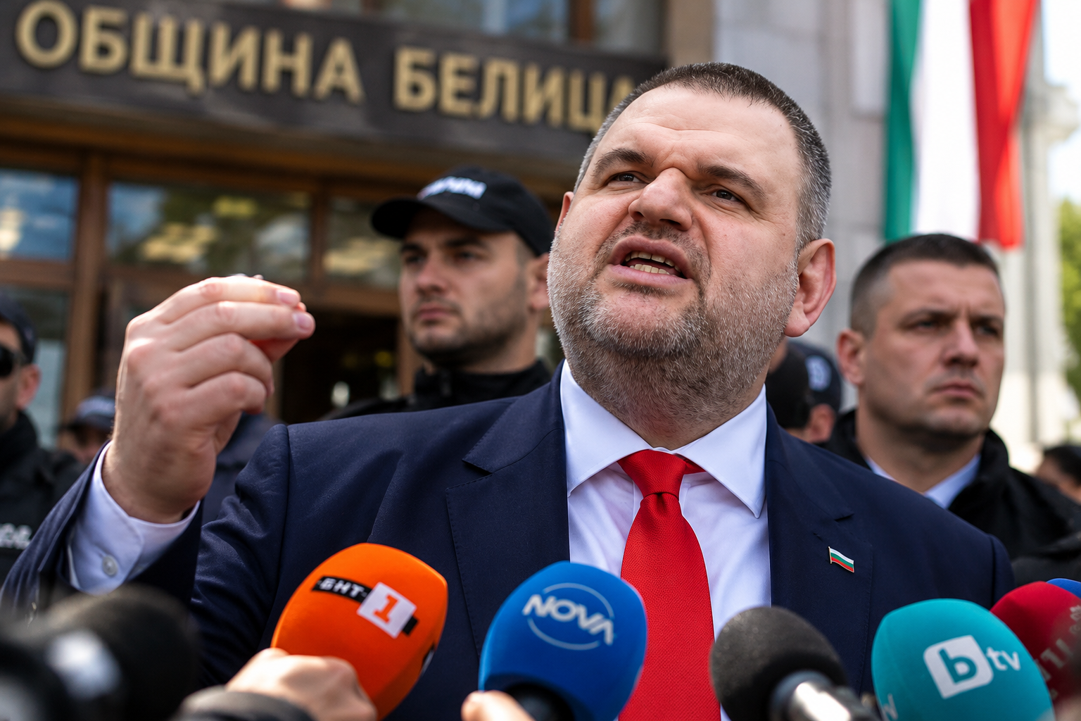 Арестът в Белица взриви политическия сблъсък: Ревански с белезници, Пеевски обвини Радев в репресии