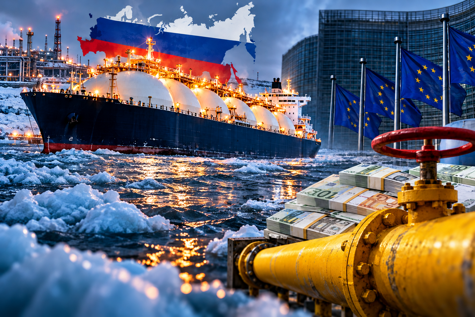 ЕС затяга санкциите срещу Москва, но налива милиарди в руския газ: рекордът от „Ямал“ разкрива лицемерието