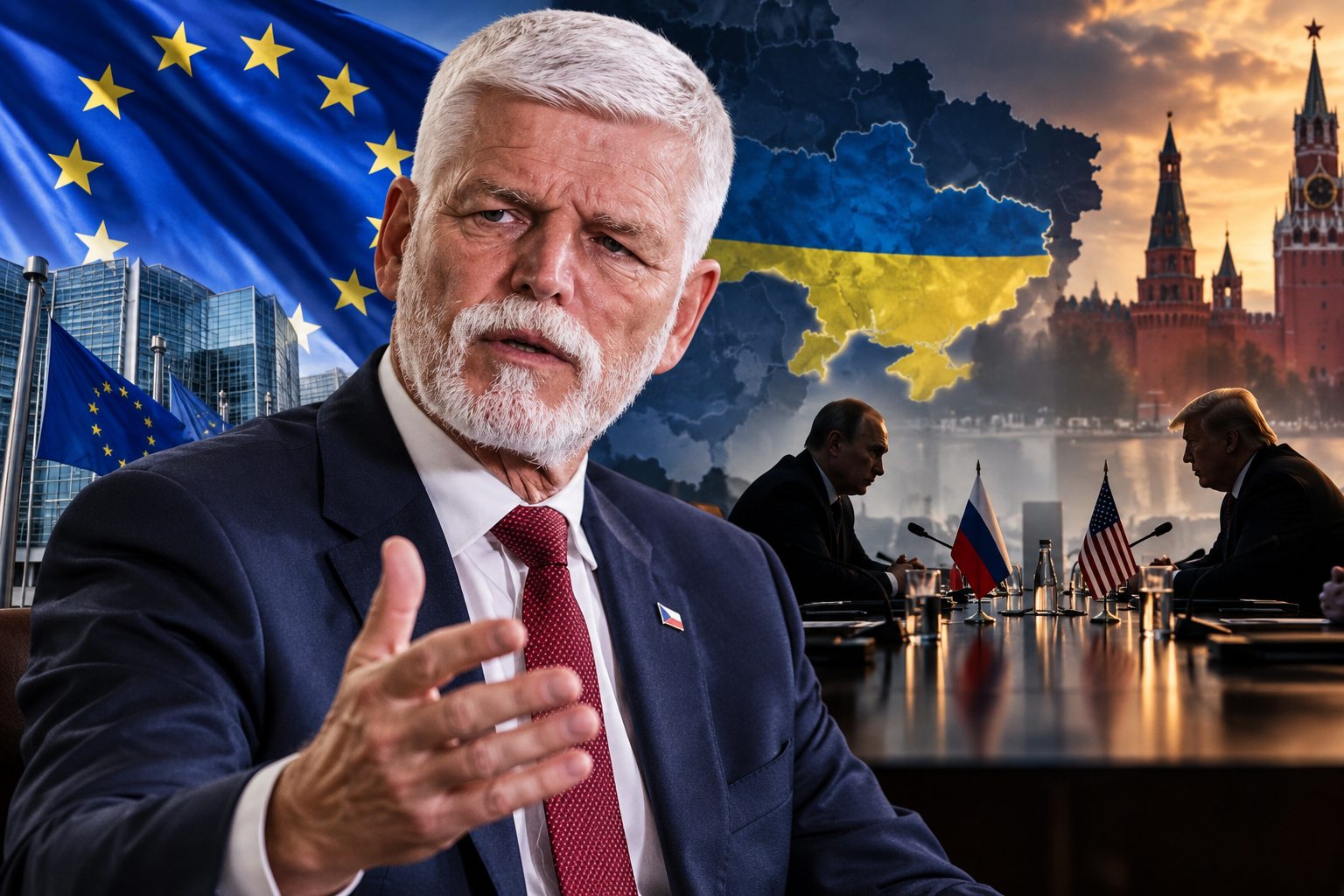 Европа пред опасен избор: Петр Павел настоява за преговори с Москва, докато Вашингтон определя дневния ред