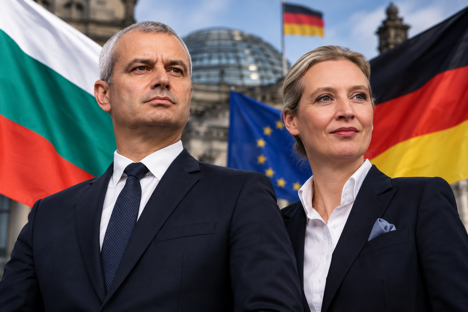 Германска подкрепа в битката за „Дондуков“ 2: Костадинов със силна подкрепа от AfD преди президентския вот