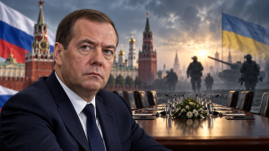 Медведев очерта твърдата линия на Москва: мир при руски условия, иначе военен натиск