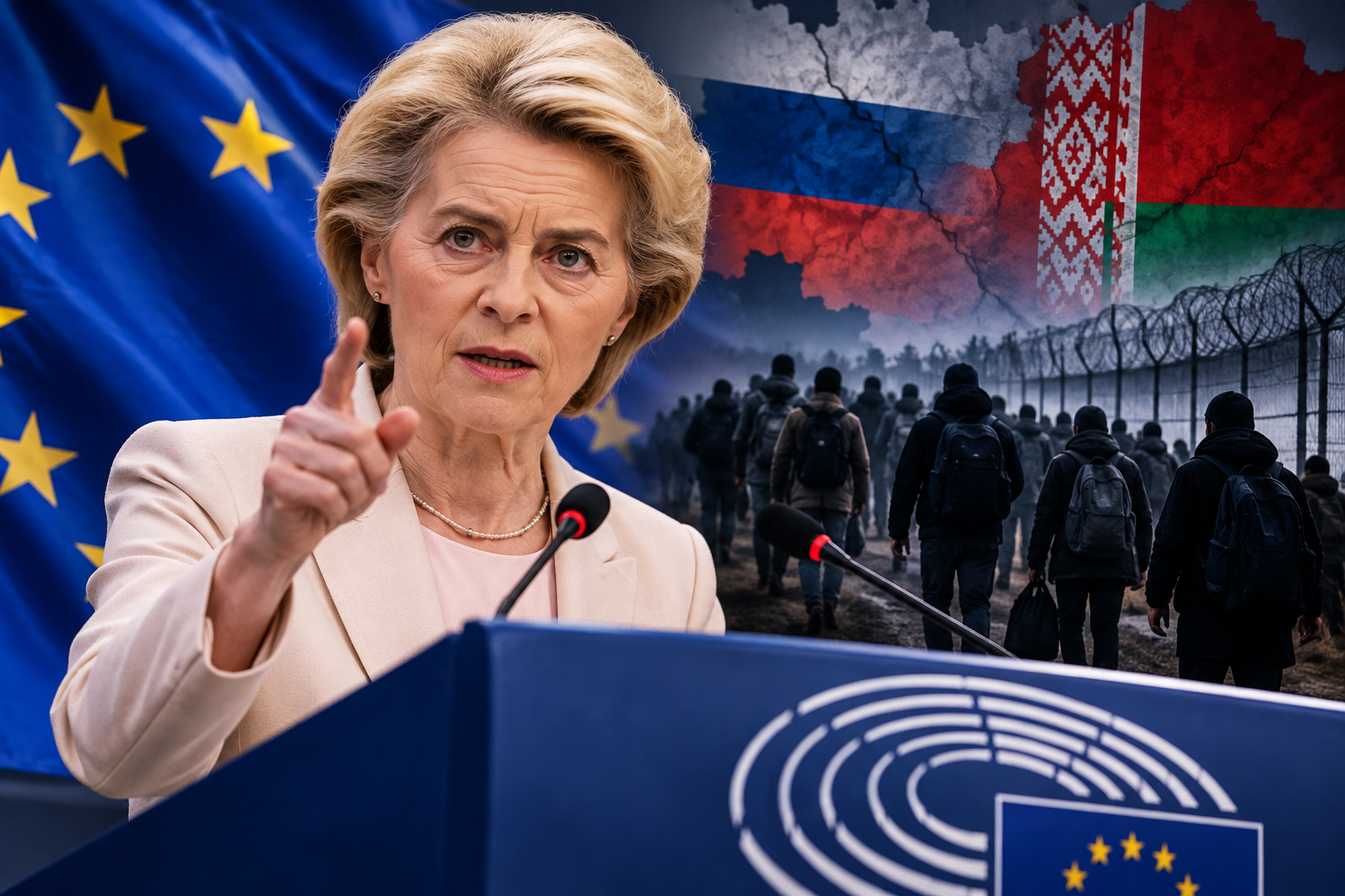 Миграцията като оръжие: Брюксел сочи Москва и Минск, но Европа е изправена пред по-голям проблем