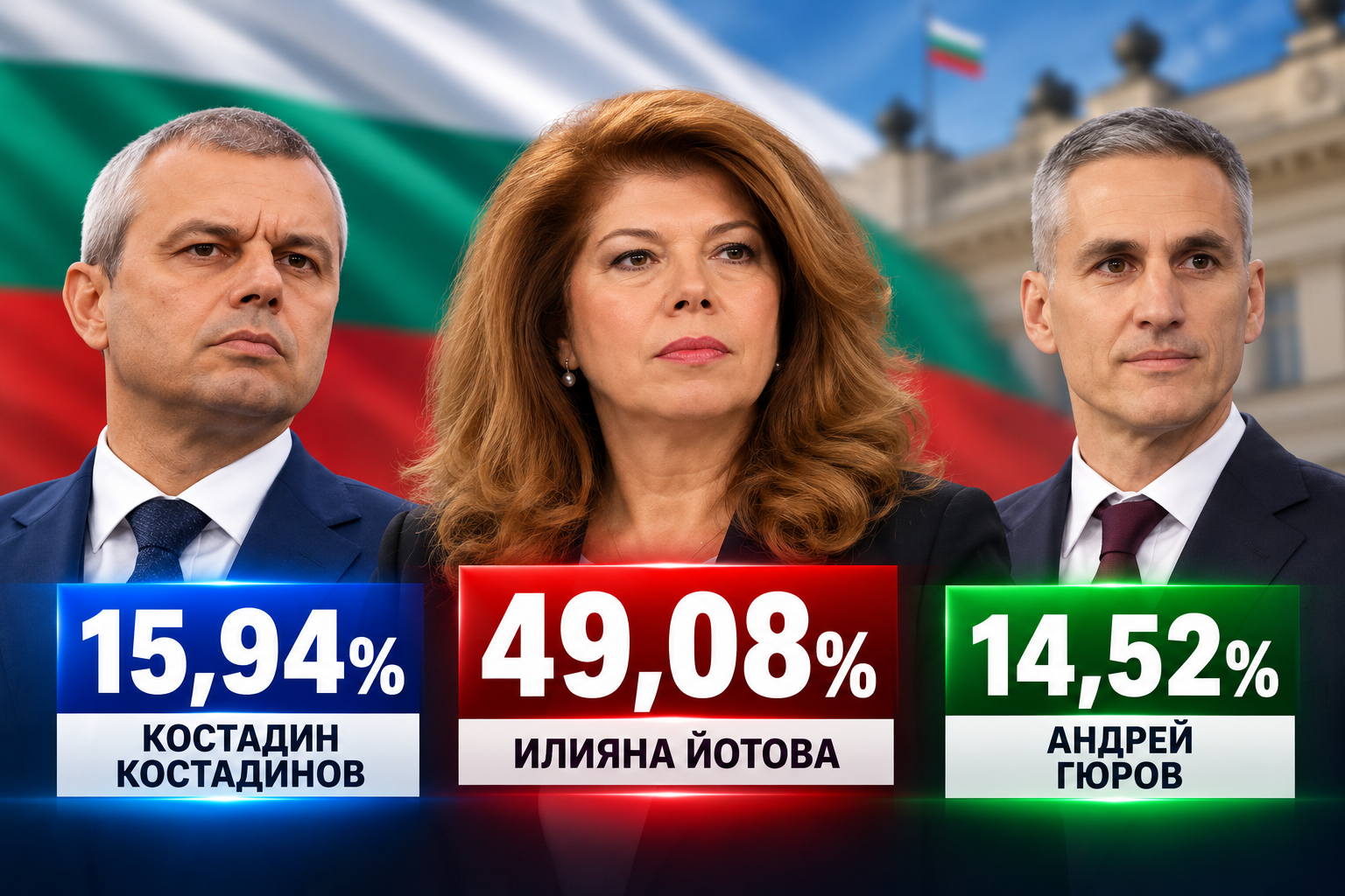 34 751 гласа и нов връх за Йотова: 49,08% в президентската анкета шест дни преди изборите