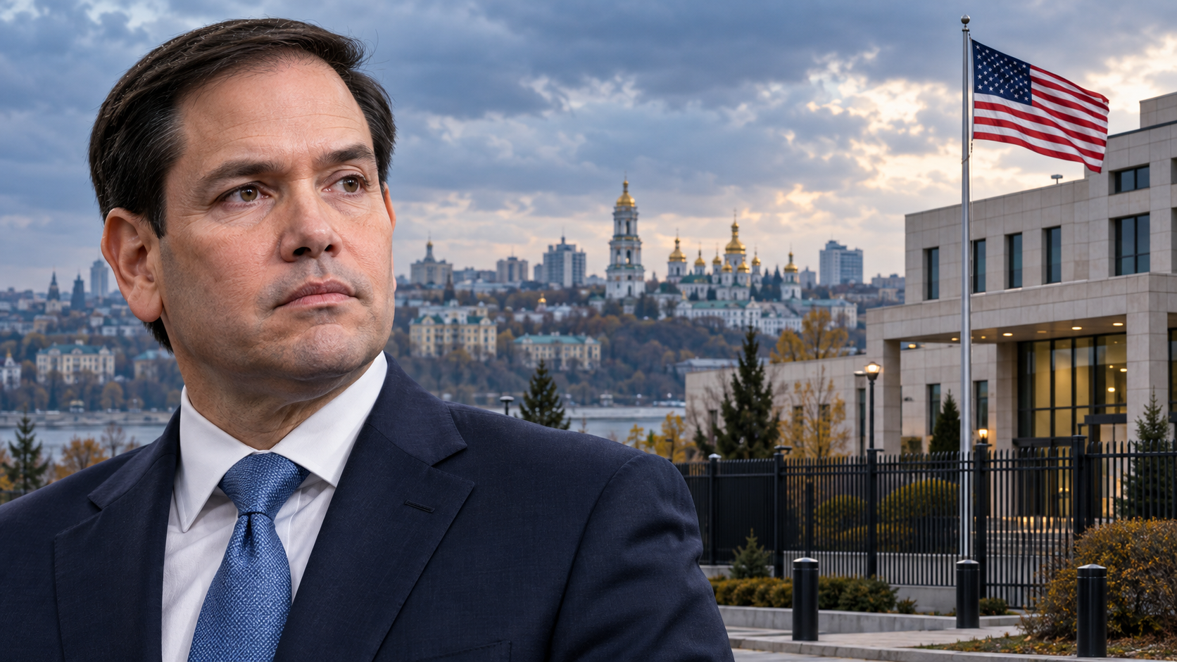 Рубио остави отворена вратата за спиране на посолството в Киев след руските предупреждения