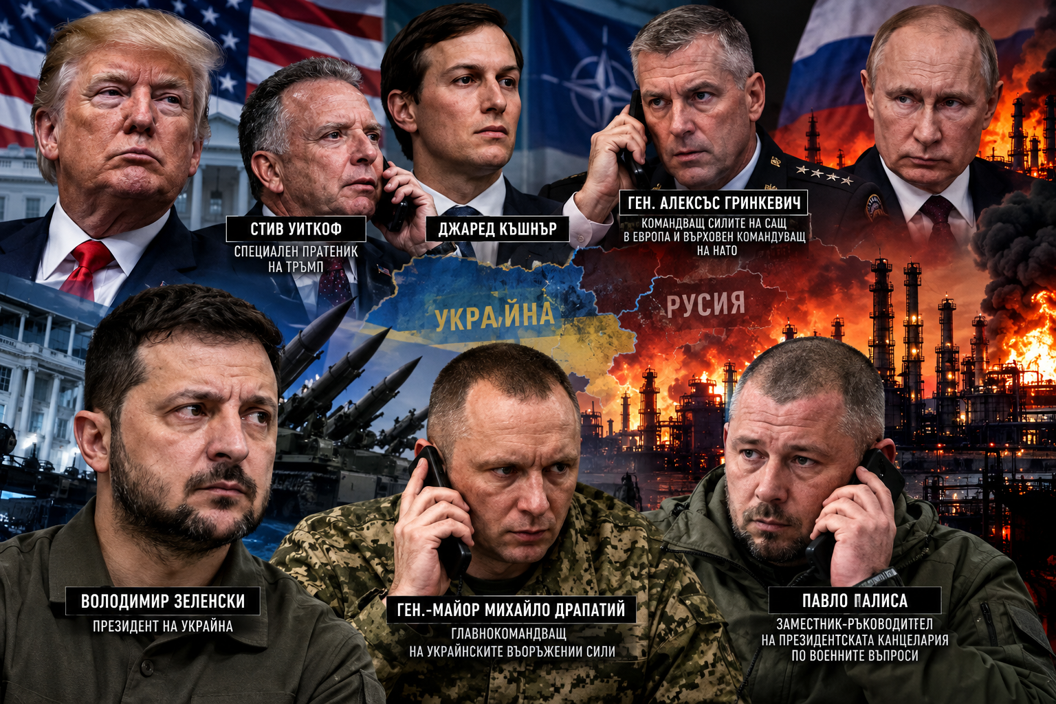 САЩ притиска Киев, хората на Тръмп заплашват Драпатий и Палиса: кой се опитва да спре удари по Русия?