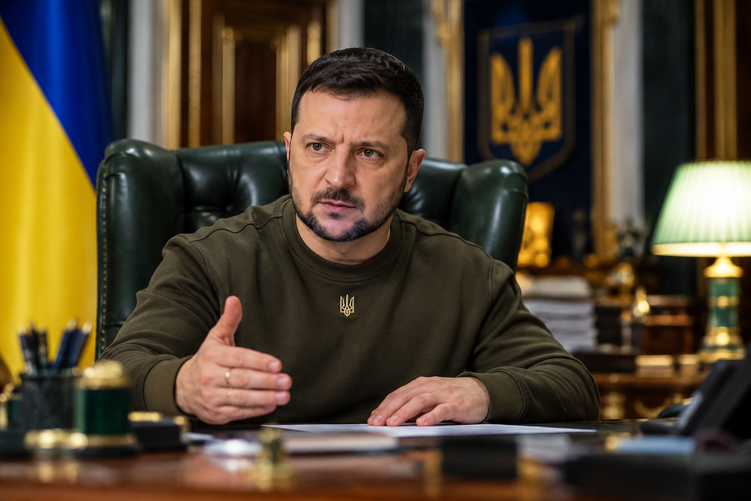 Зеленски предлага спиране на войната по сегашния фронт, но поставя червена линия пред Москва